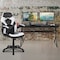 Flash Furniture Black Gaming Desk and Chair Set with Cup Holder BLN-X10D1904L-WH-GG - alternate 1
